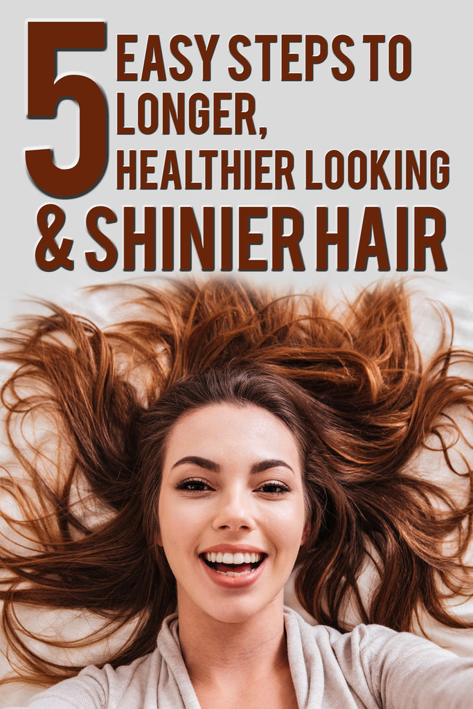 [FREE] e-Book How to Grow Longer Healthier Hair in 5 Easy Steps