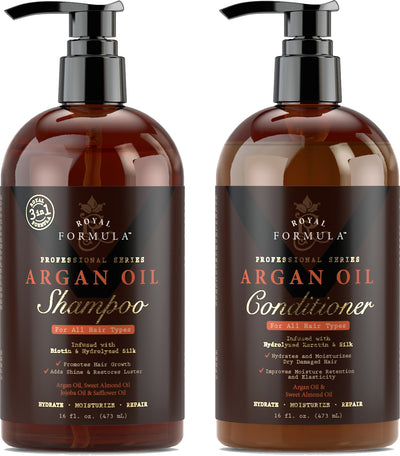 Argan Oil Shampoo and Conditioner Set 