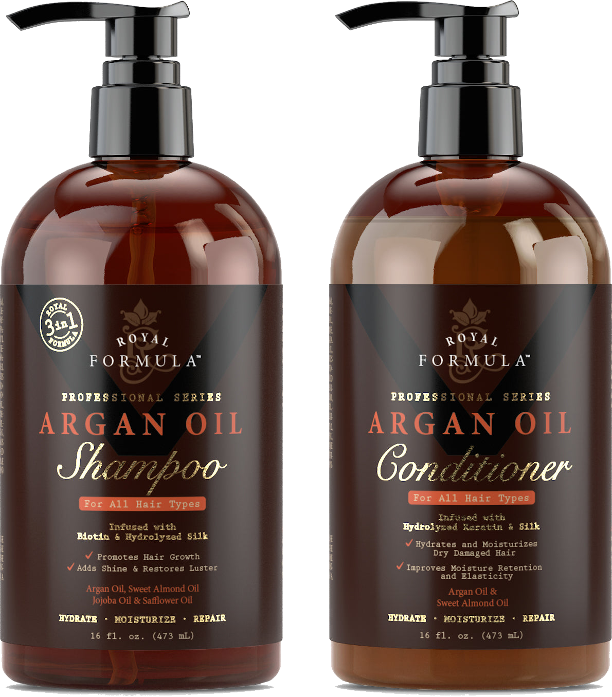Royal Formula Argan Oil Shampoo and Conditioner Duo