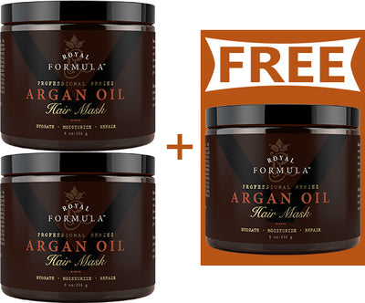 Buy 2 X Argan Oil Hair Mask - Get 1 Jar for Free 