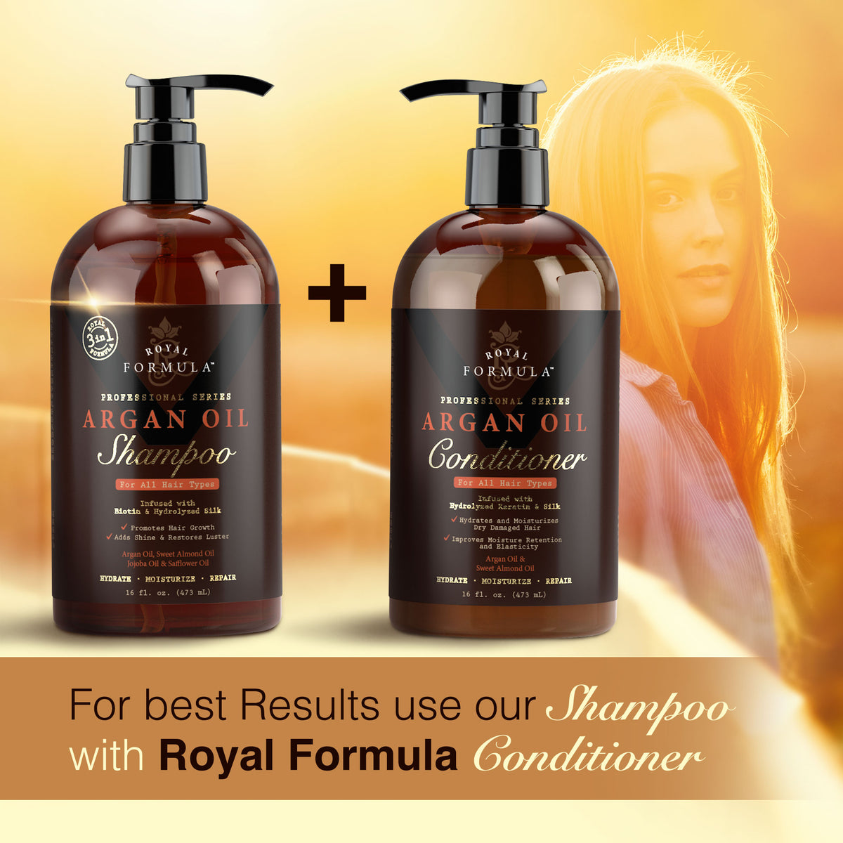 Argan Oil Shampoo & Conditioner Duo