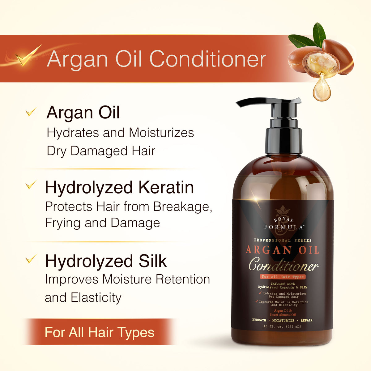 Argan Oil Shampoo & Conditioner Gift Box