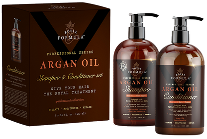 Argan Oil Shampoo & Conditioner Gift Box